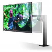 LG UltraGear QHD Nano IPS 1ms LED Monitor (27 in. Diagonal) - 27 инчов гейминг монитор с поддръжка на QHD (2560x1440) и HDR10 (черен) 2