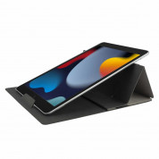 4smarts ErgoFold Foldable Tablet and Laptop Stand - сгъваема кожена поставка за MacBook и лаптопи (черен) 1