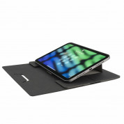 4smarts ErgoFold Foldable Tablet and Laptop Stand - сгъваема кожена поставка за MacBook и лаптопи (черен) 3