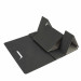 4smarts ErgoFold Foldable Tablet and Laptop Stand - сгъваема кожена поставка за MacBook и лаптопи (черен) 1
