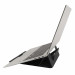 4smarts ErgoFold Foldable Tablet and Laptop Stand - сгъваема кожена поставка за MacBook и лаптопи (черен) 3