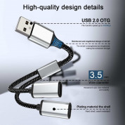 4smarts MatchCord USB-A Male to 2xUSB-C Female Adapter Cable - кабел USB-A мъжко към 2xUSB-C женско за устройства с USB-C порт (20 см) (черен) 6