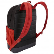 Case Logic Commence Backpack 24L - стилна и качествена раница за MacBook Pro 16 и лаптопи до 15.6 инча (черен-червен) 2