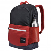 Case Logic Commence Backpack 24L - стилна и качествена раница за MacBook Pro 16 и лаптопи до 15.6 инча (черен-червен) 5
