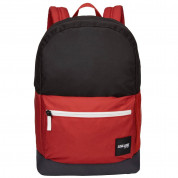Case Logic Commence Backpack 24L - стилна и качествена раница за MacBook Pro 16 и лаптопи до 15.6 инча (черен-червен) 1