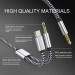 4smarts MatchCord Active USB-C Male to 2x3.5 mm Male Cable - активен кабел USB-C мъжко към 2x3.5 мм мъжко за устройства с USB-C порт (100 см) (черен) 7