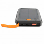 4smarts Solar Power Bank TitanPack Flex 10000mAh with Stand and Flashlight (black) 1