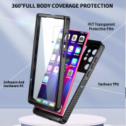 4smarts Rugged Case Active Pro STARK - ударо и водоустойчив кейс за Samsung Galaxy S22 Ultra (черен) 13