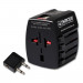 Skross World Travel Adapter MUV USB - адаптер за ел. мрежа с преходници за цял свят с 2xUSB-A изходи (черен) 1