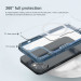Nillkin Nature TPU Pro Magnetic Case - хибриден удароустойчив кейс с MagSafe за iPhone 13 (син) 7