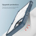 Nillkin Nature TPU Pro Magnetic Case - хибриден удароустойчив кейс с MagSafe за iPhone 13 (син) 6