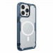 Nillkin Nature TPU Pro Magnetic Case - хибриден удароустойчив кейс с MagSafe за iPhone 13 Pro Max (син) 3