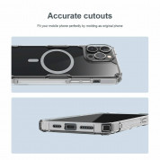 Nillkin Nature TPU Pro Magnetic Case - хибриден удароустойчив кейс с MagSafe за iPhone 13 Pro (прозрачен) 3