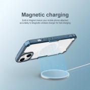 Nillkin Nature TPU Pro Magnetic Case - хибриден удароустойчив кейс с MagSafe за iPhone 13 (прозрачен) 6
