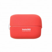 Insta360 GO2 Charge Case Cover - силиконов TPU кейс за Insta360 GO2 (червен)