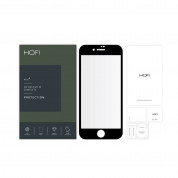 Hofi Glass Pro Plus Tempered Glass 2.5D - калено стъклено защитно покритие за дисплея на iPhone SE (2022), iPhone SE (2020), iPhone 8, iPhone 7 (черен-прозрачен) 3