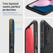 Spigen Thin Fit Case - качествен тънък матиран кейс за Samsung Galaxy A13 (черен) 11
