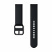 Samsung Sport Strap 20mm (ET-SFR82MBE) - оригинална силиконова спортна каишка за Samsung Galaxy Watch, Huawei Watch, Xiaomi, Garmin и други часовници с 20мм захват (черен) 1