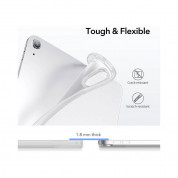 ESR Project Zero Slim Clear Case - удароустойчив силиконов (TPU) калъф за iPad Air 5 (2022), iPad Air 4 (2020) (прозрачен) 5