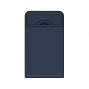 Nillkin SnapBase Magnetic Stand Silicone - силиконова поставка за прикрепяне към iPhone с MagSafe (тъмносин) 1