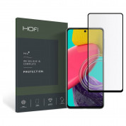 Hofi Glass Pro Plus Tempered Glass 2.5D - калено стъклено защитно покритие за дисплея на Samsung Galaxy M53 (черен-прозрачен)