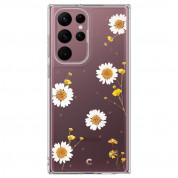 Spigen Cyrill Cecile Case Blooming Daisy - хибриден кейс с висока степен на защита за Samsung Galaxy S22 Ultra (цветни мотиви) 1