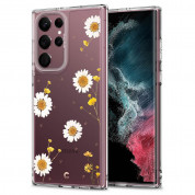 Spigen Cyrill Cecile Case Blooming Daisy - хибриден кейс с висока степен на защита за Samsung Galaxy S22 Ultra (цветни мотиви)
