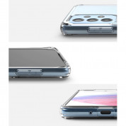 Ringke Fusion Card Case - хибриден удароустойчив кейс с джоб за кредитна карта за Samsung Galaxy A53 5G (прозрачен) 5