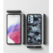 Ringke Fusion X Case - хибриден удароустойчив кейс за Samsung Galaxy A53 5G (черен-камуфлаж) 7