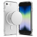 Ringke Fusion Magnetic Case - хибриден кейс с висока степен на защита с MagSafe за iPhone SE (2022), iPhone SE (2020), iPhone 8, iPhone 7 (прозрачен-мат)  2