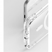 Ringke Fusion Magnetic Case - хибриден кейс с висока степен на защита с MagSafe за iPhone SE (2022), iPhone SE (2020), iPhone 8, iPhone 7 (прозрачен-мат)  6