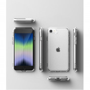 Ringke Fusion Matte Case - хибриден удароустойчив кейс за iPhone SE (2022), iPhone SE (2020), iPhone 8, iPhone 7 (прозрачен-мат) 8