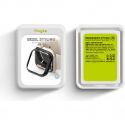 Ringke Bezel Styling Stainless Steel - рамка от неръждаема стомана с висока степен на защита за Apple Watch 7 45мм (черен) 7