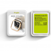 Ringke Bezel Styling Stainless Steel - рамка от неръждаема стомана с висока степен на защита за Apple Watch 7 45мм (златист) 7
