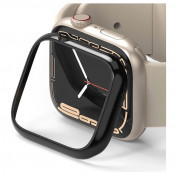 Ringke Bezel Styling Stainless Steel - рамка от неръждаема стомана с висока степен на защита за Apple Watch 7 41мм (черен)