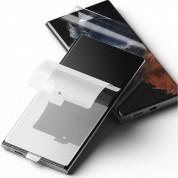 Ringke Dual Easy Wing 2x Screen Protector Case Friendly - 2 броя матирано защитно покритие с извити ръбове за целия дисплей на Samsung Galaxy S22 Ultra 2