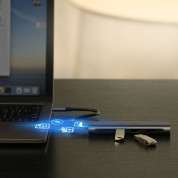Ugreen 5-in-1 USB-C Hub 4K 30Hz - USB-C хъб с 3xUSB-A порта и HDMI порт за мобилни устройства с USB-C (тъмносив) 9