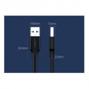 Ugreen USB-A 2.0 Male to USB-A 2.0 Male USB Cable - USB кабел (мъжко-мъжко) (200 см) (черен) 10