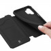 Dux Ducis Skin X Case - хидбриден удароустойчив калъф с поставка и отделение за кр. карти за Samsung Galaxy A32 5G (черен) 3