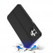 Dux Ducis Skin X Case - хидбриден удароустойчив калъф с поставка и отделение за кр. карти за Samsung Galaxy A32 5G (черен) 5