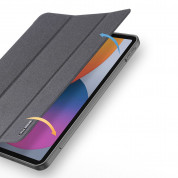 DUX DUCIS Domo Tablet Case - полиуретанов кейс с поставка и отделение за Apple Pencil 2 за iPad Pro 12.9 M1 (2021) (черен) 3