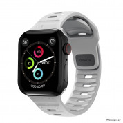 Nomad Sport Strap V2 - силиконова каишка за Apple Watch 42мм, 44мм, 45мм (сив) 2