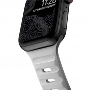 Nomad Sport Strap V2 - силиконова каишка за Apple Watch 42мм, 44мм, 45мм (сив) 4