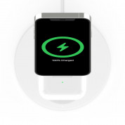 Belkin Boost Charge Pro 2-in-1 Wireless Charger with MagSafe 15W - двойна поставка (пад) за безжично зареждане за iPhone с Magsafe и AirPods (бял) 5