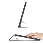 DUX DUCIS Toby Tablet Case - хибриден удароустойчив кейс за Samsung Galaxy Tab S8, Galaxy Tab S7 (черен-прозрачен) 17