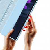 DUX DUCIS Toby Tablet Case - хибриден удароустойчив кейс за Samsung Galaxy Tab S8, Galaxy Tab S7 (черен-прозрачен) 16