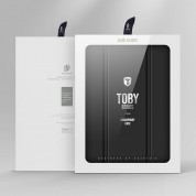 DUX DUCIS Toby Tablet Case - хибриден удароустойчив кейс за Samsung Galaxy Tab S8, Galaxy Tab S7 (черен-прозрачен) 19
