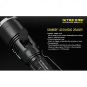 Nitecore Flashlight MH27UV, 1000 lm - тактически фенер (черен) 4