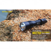 Nitecore Flashlight MH27UV, 1000 lm - тактически фенер (черен) 13