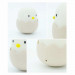 Bedside Night Lamp Chicken - силиконова детска нощна лампа с топла светлина (бял) 3